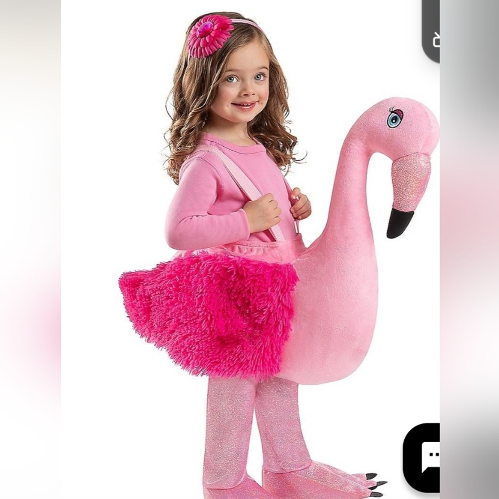 Flamingo costume toddler